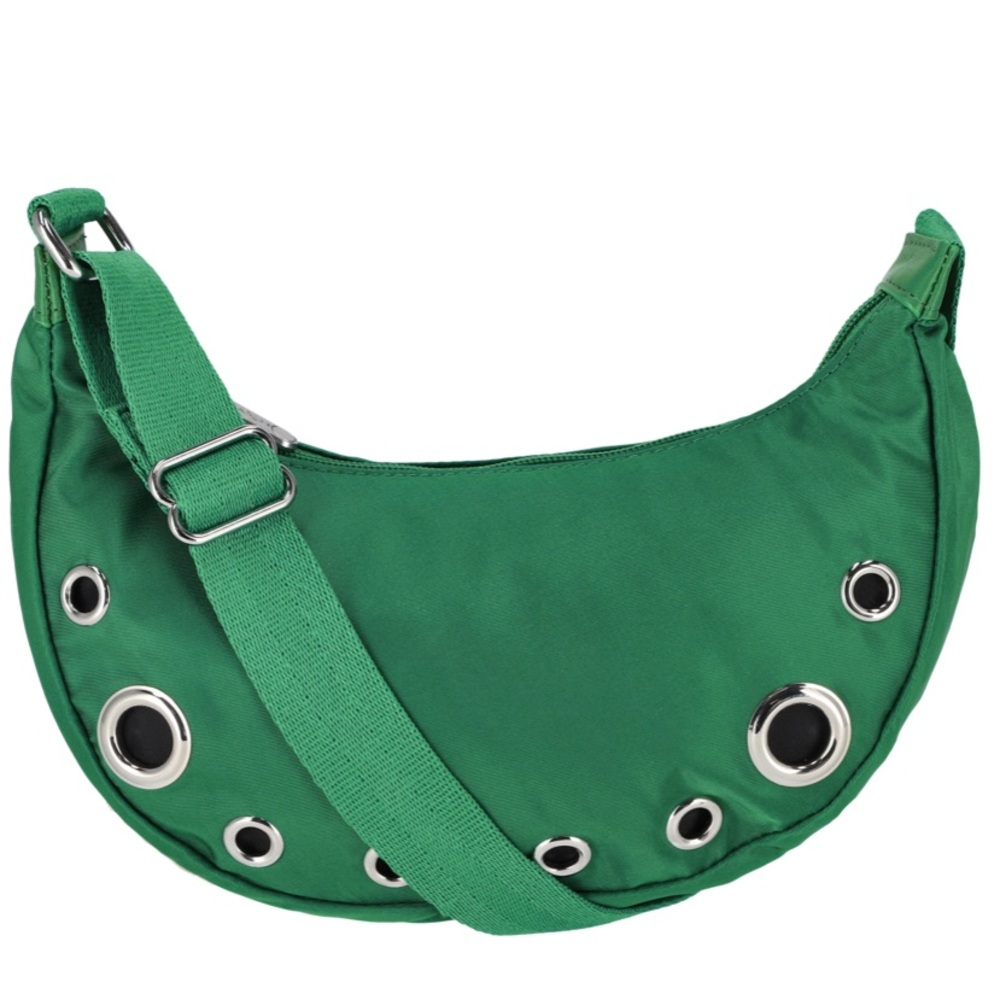 Lesportsac Small Shoulder Bag Green Grommet - Picture 3 of 6